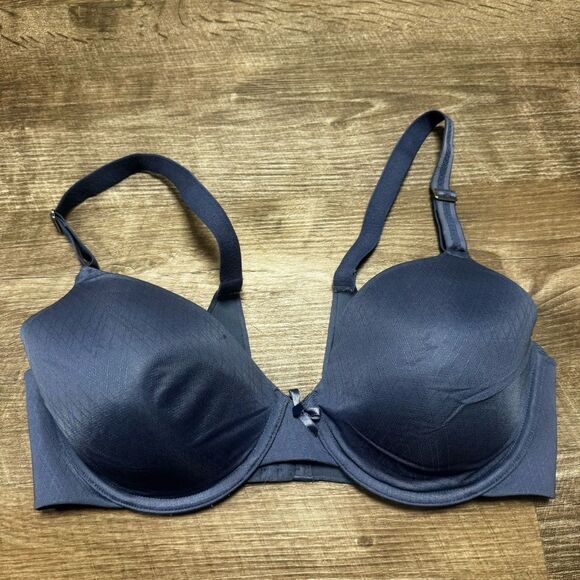 Vanity Fair Blue Bra Size 36C - Picture 1 of 6